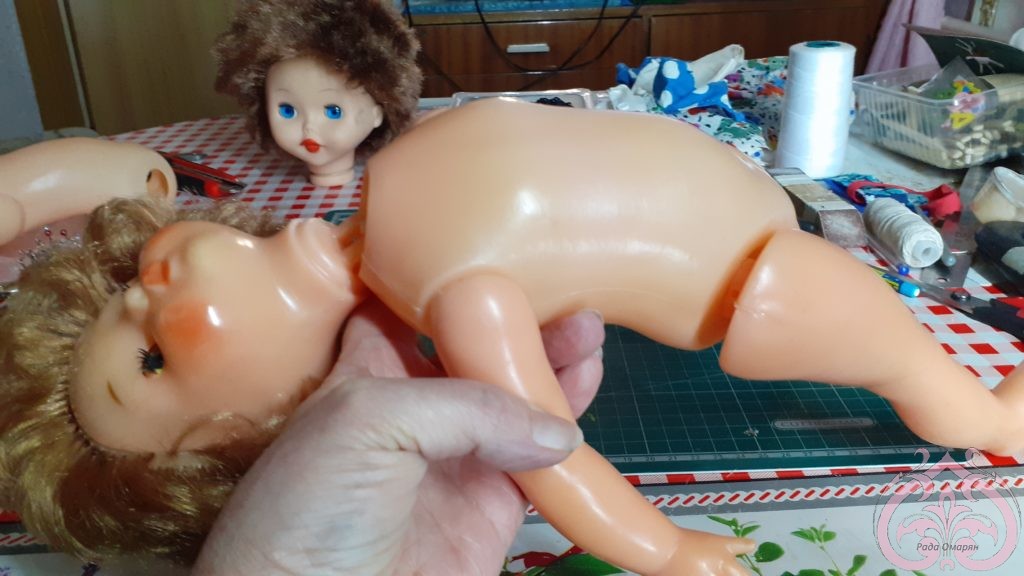 ремонт советских кукол