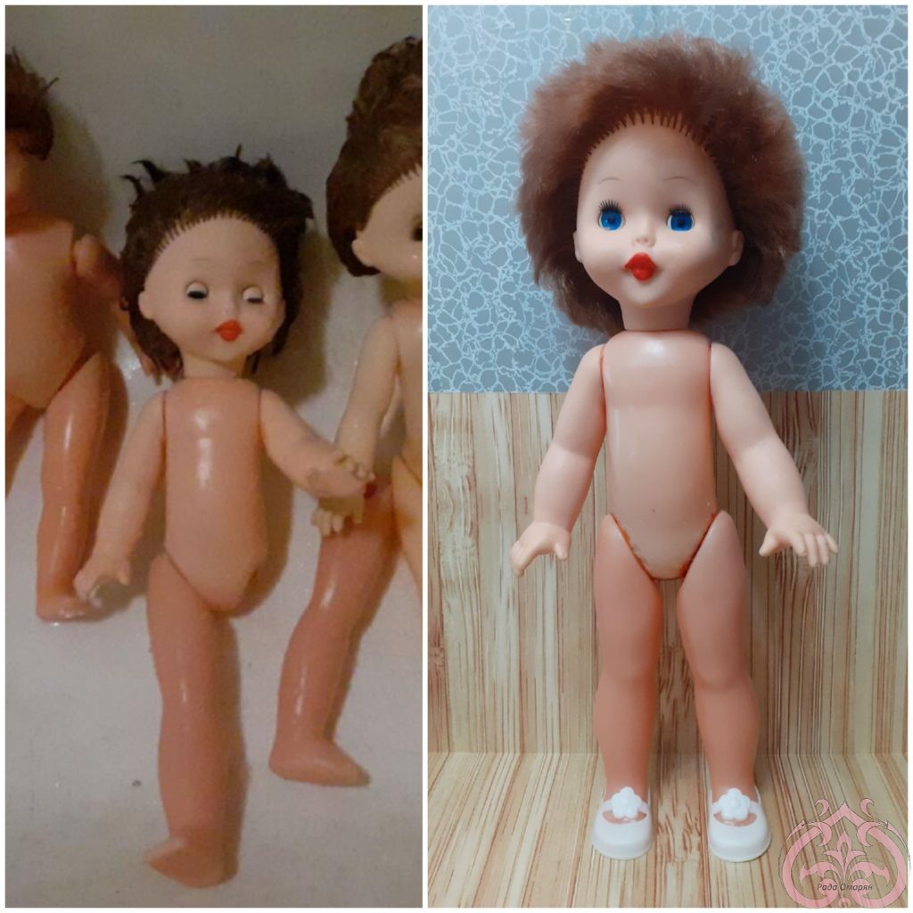 ремонт советских кукол