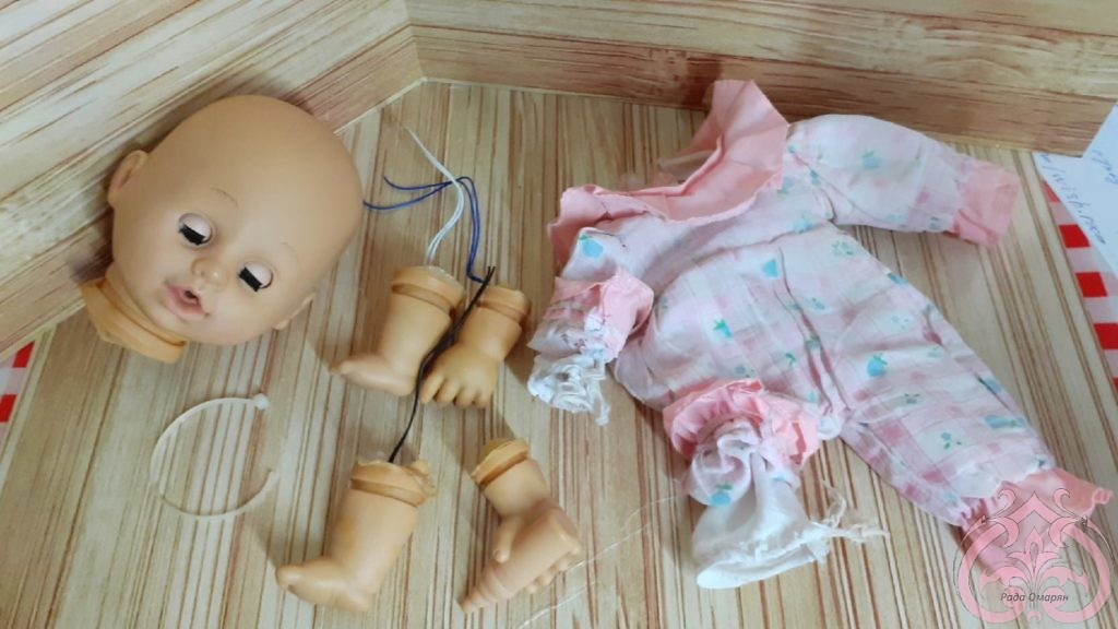 Замена текстильного тела куклы
