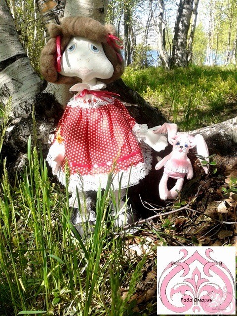 Текстильная кукла Нэлли