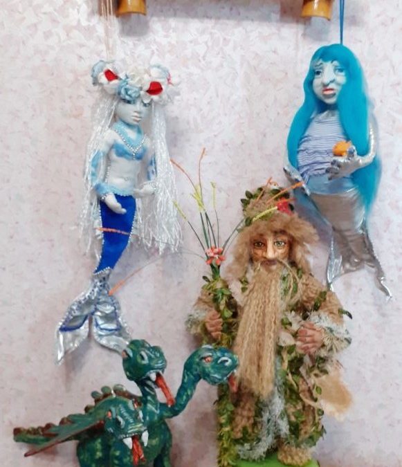 Куклы персонажи русских сказок