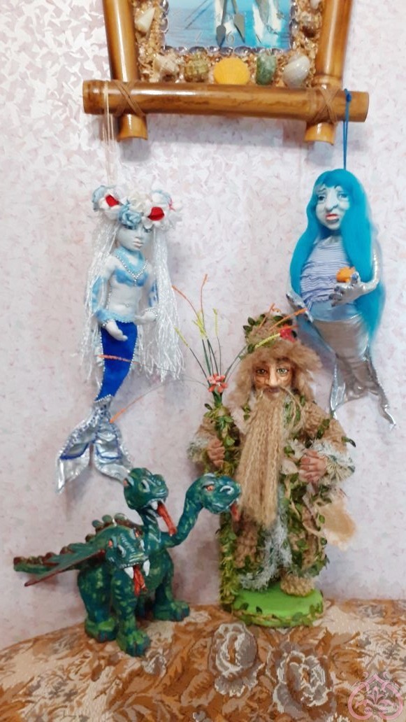 Куклы  персонажи русских сказок