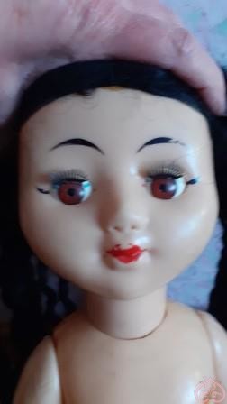 кукла ссср восстановление макияж