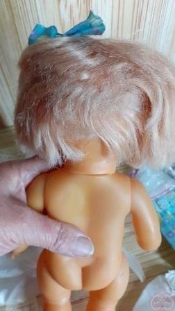 Прическа куклы до ремонта