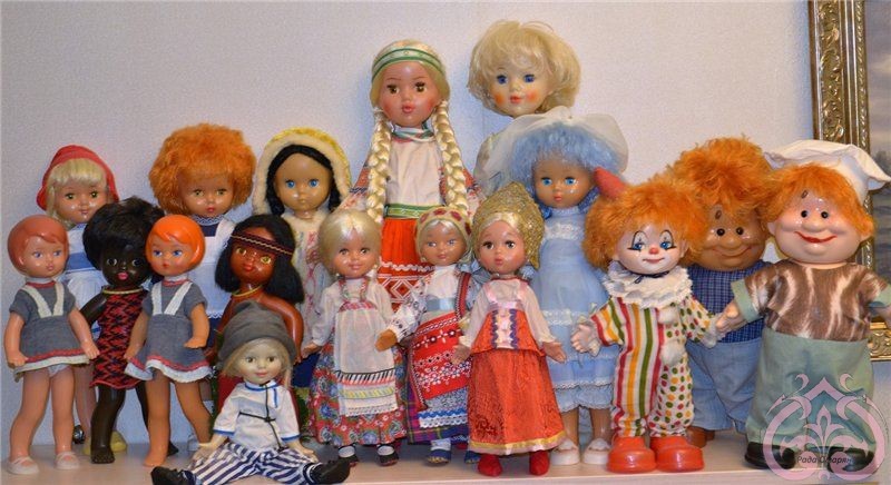 Куклы фабрика Ленигрушка