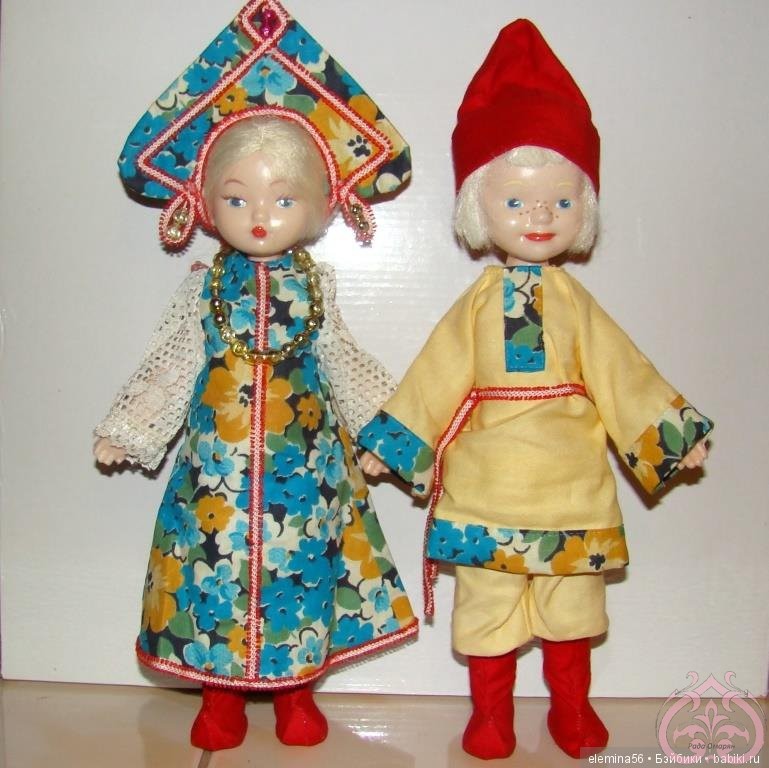 фабрика Ленигрушка Куклы в народных костюмах