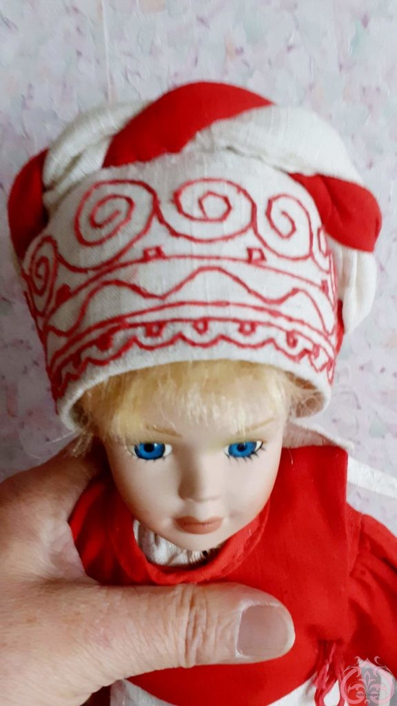 Карельский головной убор для куклы