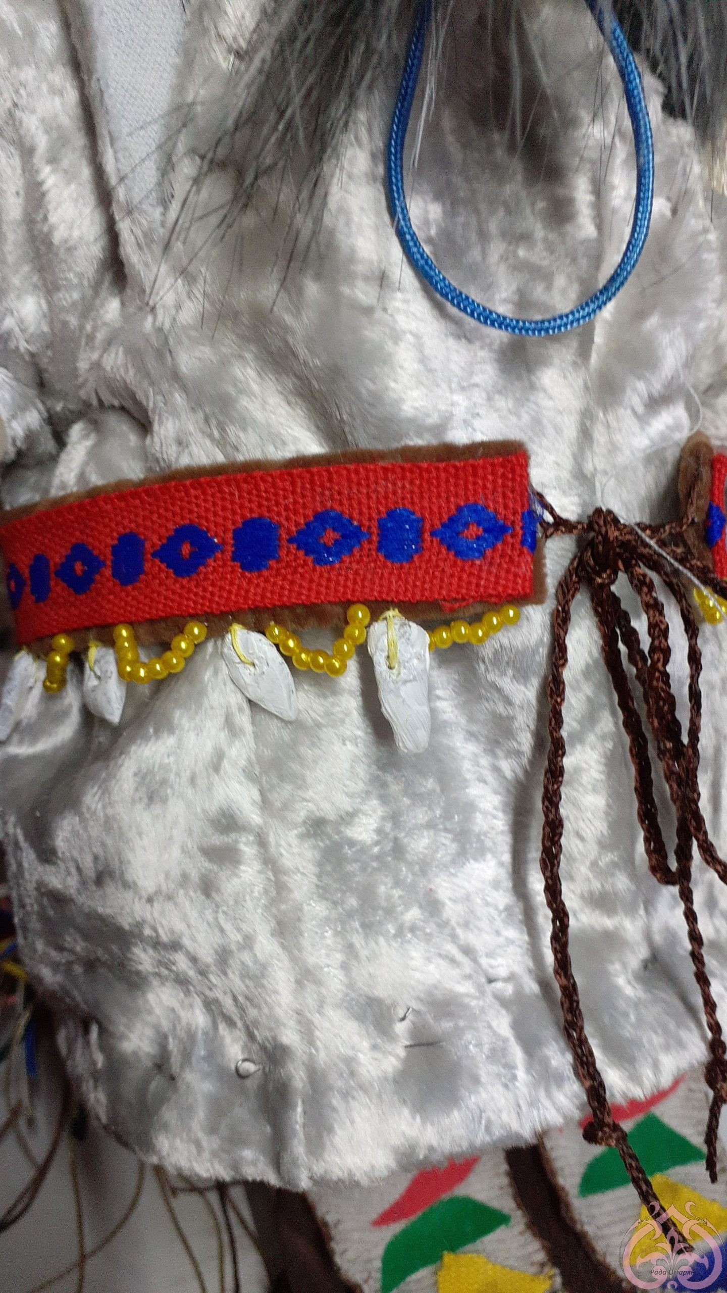 Авторские текстильные куклы                Пояс шамана куклы