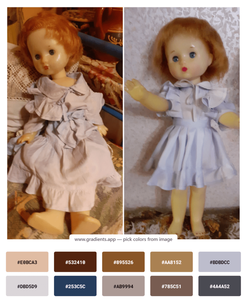 ремонт советской куклы